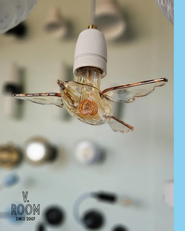 Dol op vogeltjes? 🐦 Dan is deze leuke LED lamp echt wat voor jou. Maak je nieuwe lamp compleet met een mooie bijpassende stofkabel, trekontlaster en fitting. Je vindt alles in onze webshop of kom gezellig langs in onze studio in Den Bosch voor nog meer bijzondere verlichting. 🔧 We kunnen het ook voor je in elkaar zetten. Vintage Room = verlichting op maat!

#vintageroomdenbosch #zinindenbosch #birdlamp #vogellamp #ledlamp #verlichtingopmaat